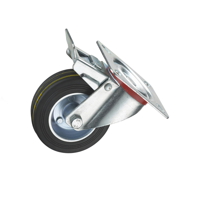 Quebre o aço com rodízio de plástico para móveis