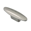 Moda 55mm liga de zinco oval maçaneta da gaveta alça de escritório alça furniutre maçaneta do guarda-roupa