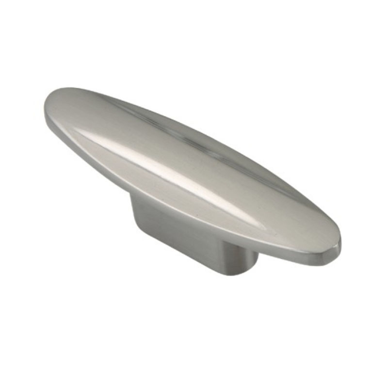 Moda 55mm liga de zinco oval maçaneta da gaveta alça de escritório alça furniutre maçaneta do guarda-roupa