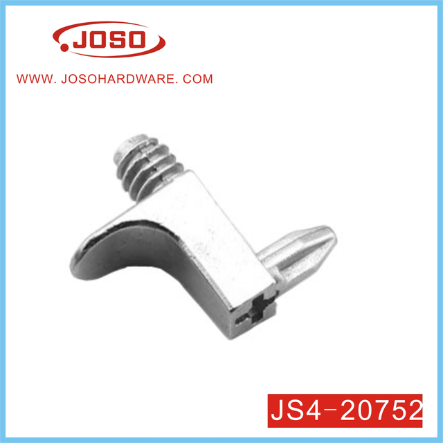 Suporte de prateleira de liga de zinco de 90 graus para gabinete