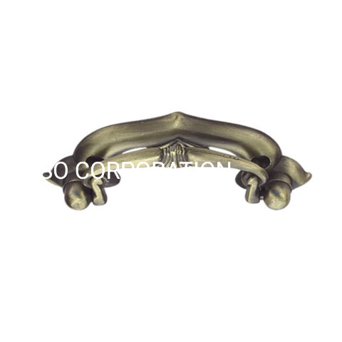 Puxador clássico da gaveta do hardware da casa dos acessórios da porta do punho da liga de zinco de 60mm