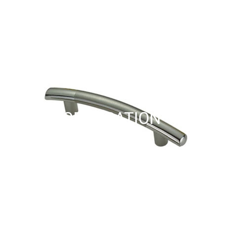 Popular liga de zinco 64mm escovado e dourado móveis quarto alça do armário