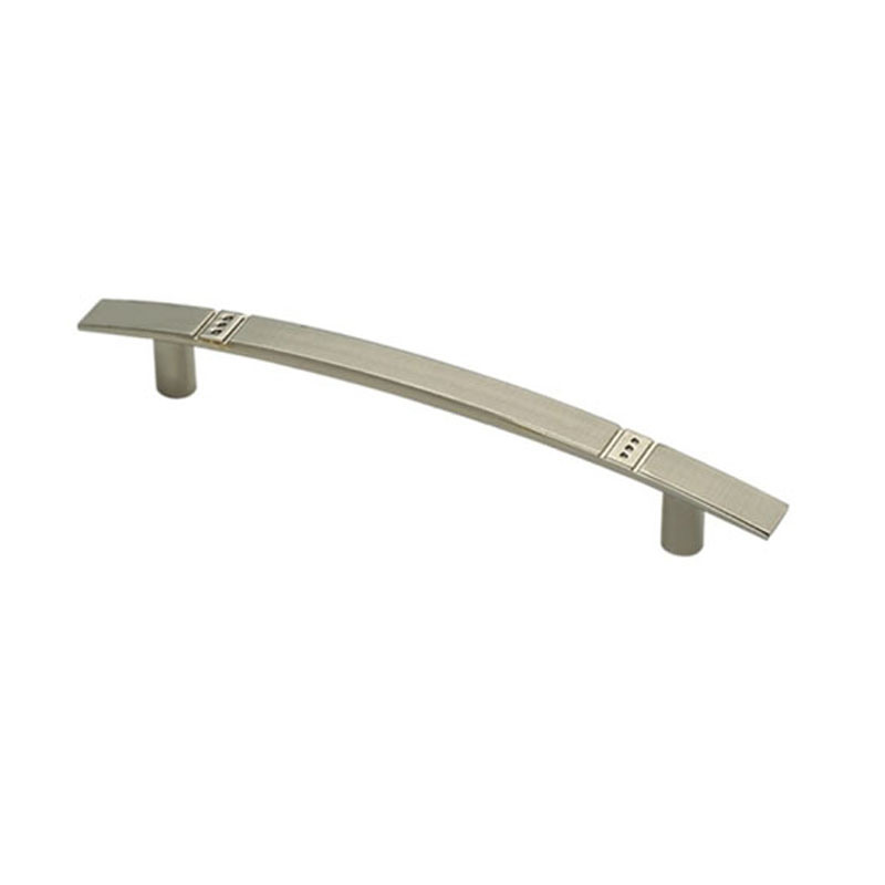 Acessórios escovados da gaveta punho liga de zinco de 64mm Furntiure
