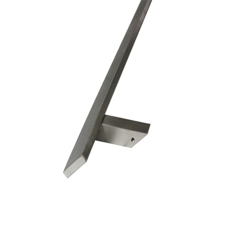 Venda superior T Bar Puxador de porta de vidro Hardware para móveis Maçaneta de banheiro
