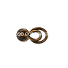 Punho pequeno liga de zinco da gaveta de bronze do punho pequeno da mobília do punho de 48mm 105mm