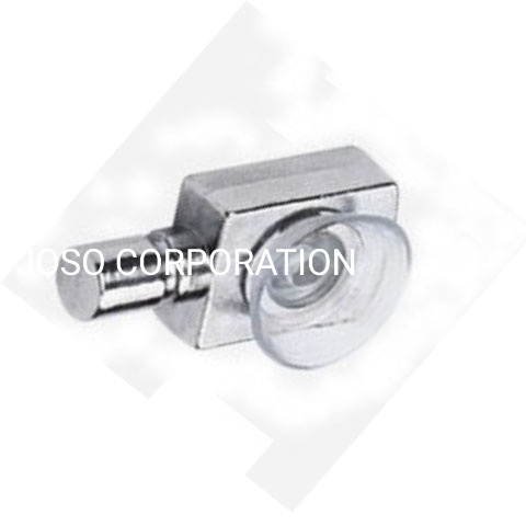 Atacado liga de zinco 25mm cromado prateleira suporte furniutre conector acessórios de gabinete