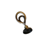 Punho pequeno liga de zinco da gaveta de bronze do punho pequeno da mobília do punho de 48mm 105mm