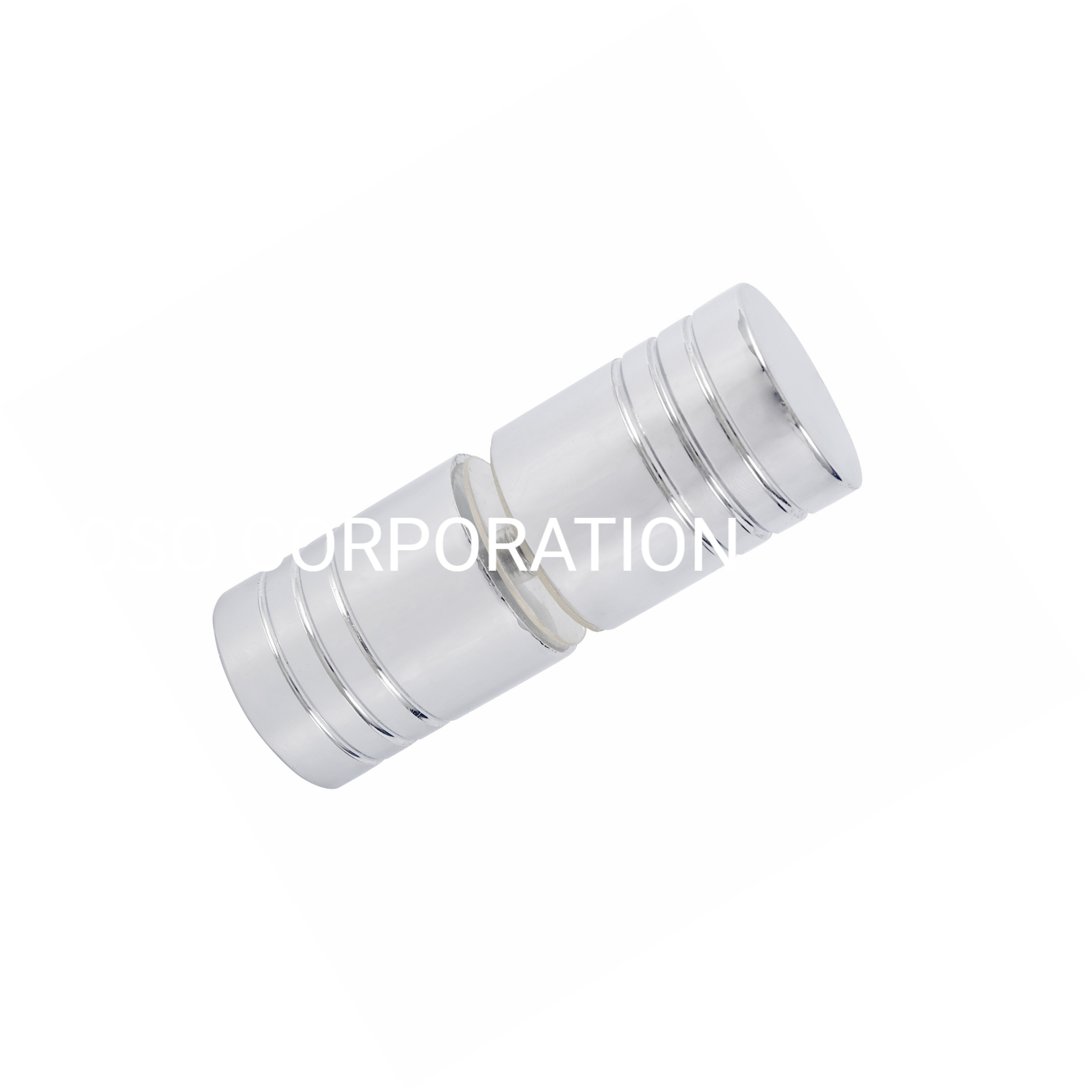 Maçaneta da porta de vidro de aço inoxidável de metal, maçaneta do banheiro, maçaneta do armário, maçaneta do guarda-roupa