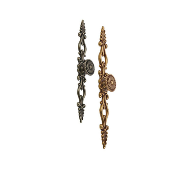 Punho clássico liga de zinco do armário do punho da gaveta do estilo 220mm de 175mm