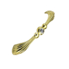 Fornecimento de fábrica 96mm puxador de gaveta dourado puxador de móveis puxador de armário puxador de guarda-roupa