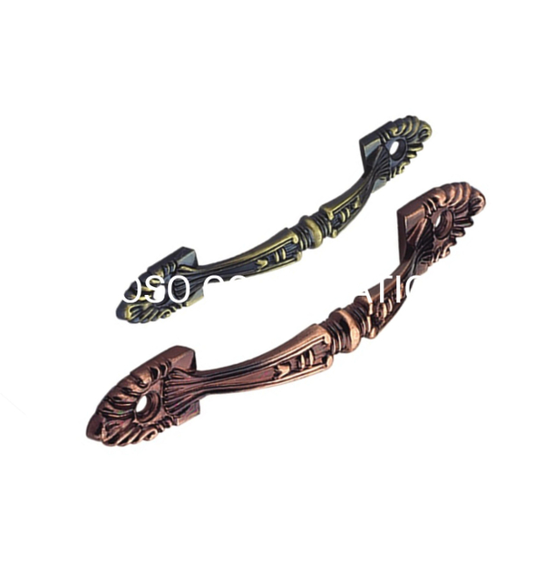 Fornecimento de fábrica liga de zinco clássico pequeno puxador de gaveta ferragem de porta de móveis