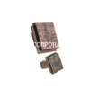 Gaveta de punho liga de zinco de cobre antigo quadrado clássico de 28mm 45mm