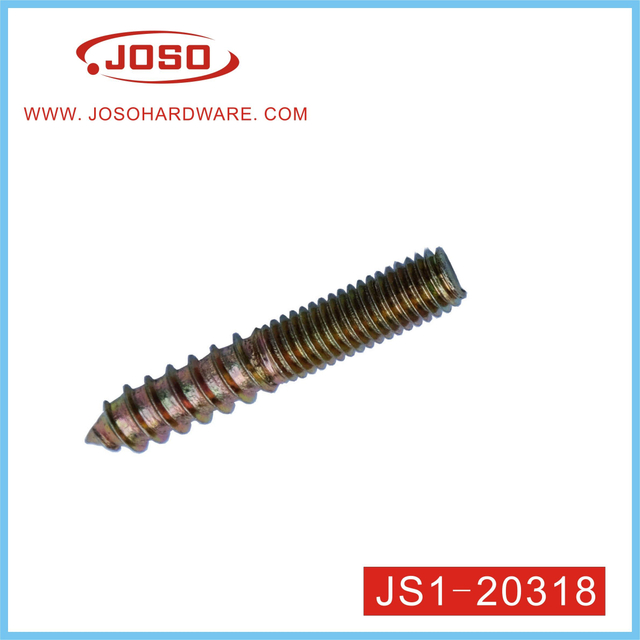 Parafuso de suporte M8 de aço popular Parafuso de madeira para móveis