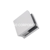 Braçadeira quadrada de latão de aço inoxidável para porta de vidro de 8-10 mm de acessórios de banheiro