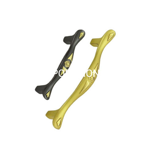 Punho liga de zinco do punho da gaveta do punho da tração da mobília 64mm da decoração