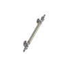 Maçaneta de porta em liga de zinco luxuosa leve de 200 mm Maçaneta de porta de escritório Maçaneta de cozinha