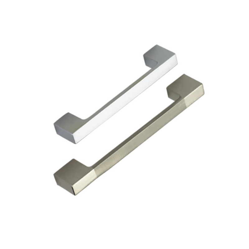 Moda liga de zinco 128mm 160mm armário alça gaveta acessórios de cozinha