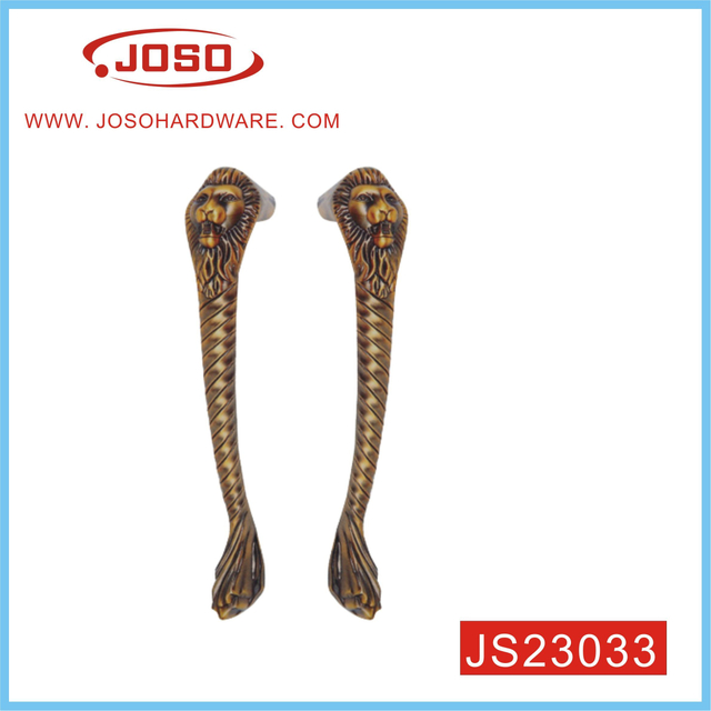 Maçaneta elegante Aulic Noble com leão para porta externa