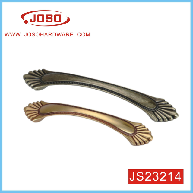 Puxador de cobre antigo estilo europeu Art Déco para gaveta de cômoda