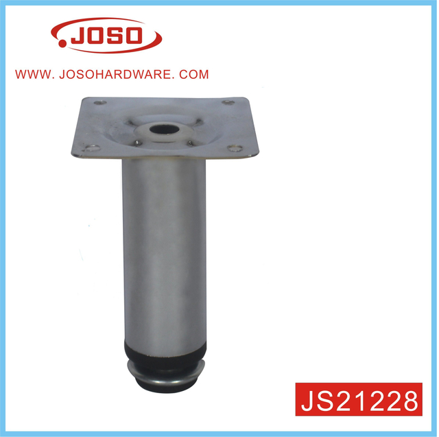 Venda quente na perna de sofá de metal ajustável redondo europeu