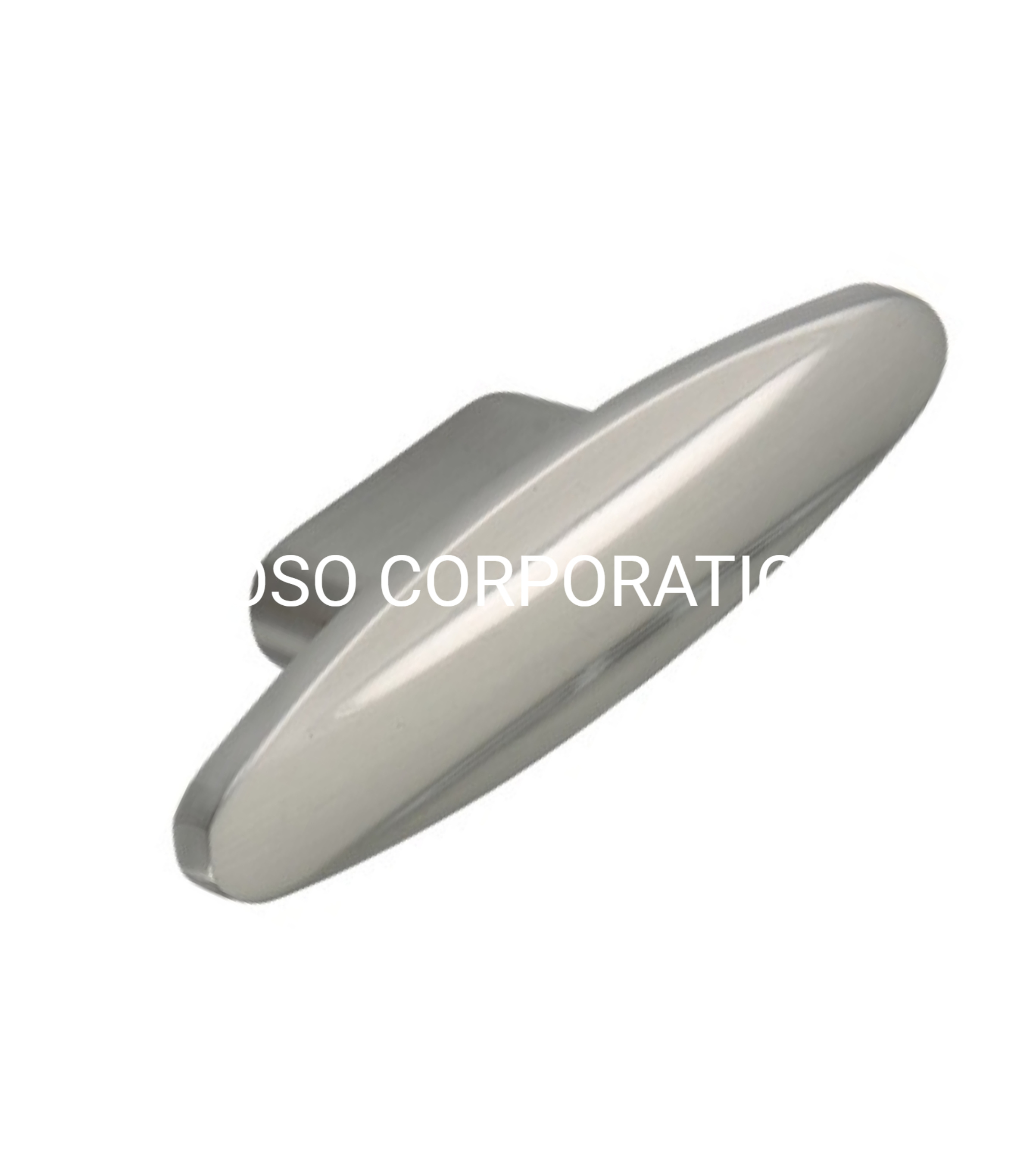 Moda 55mm liga de zinco oval maçaneta da gaveta alça de escritório alça furniutre maçaneta do guarda-roupa