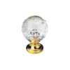 Liga de zinco moda 28mm 32mm diamante alça botão armário botão móveis alça