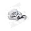 Atacado liga de zinco 25mm cromado prateleira suporte furniutre conector acessórios de gabinete