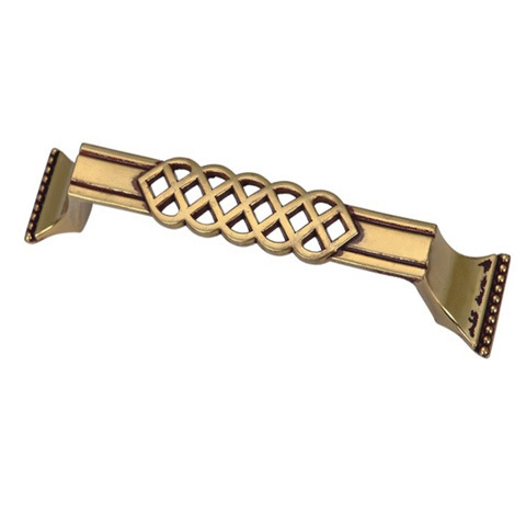 Punho liga de zinco do armário do punho do armário do punho da mobília do cristal 96mm 128mm