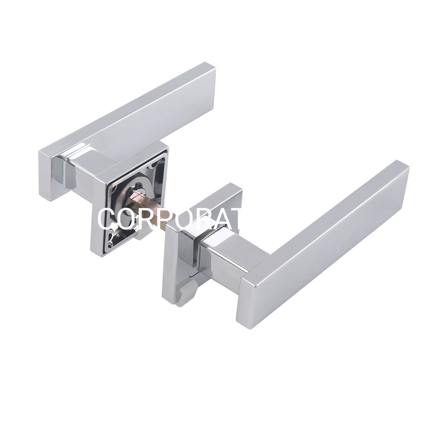 Maçaneta de metal de fornecimento de fábrica Maçaneta de porta de escritório Maçaneta de alavanca de móveis domésticos