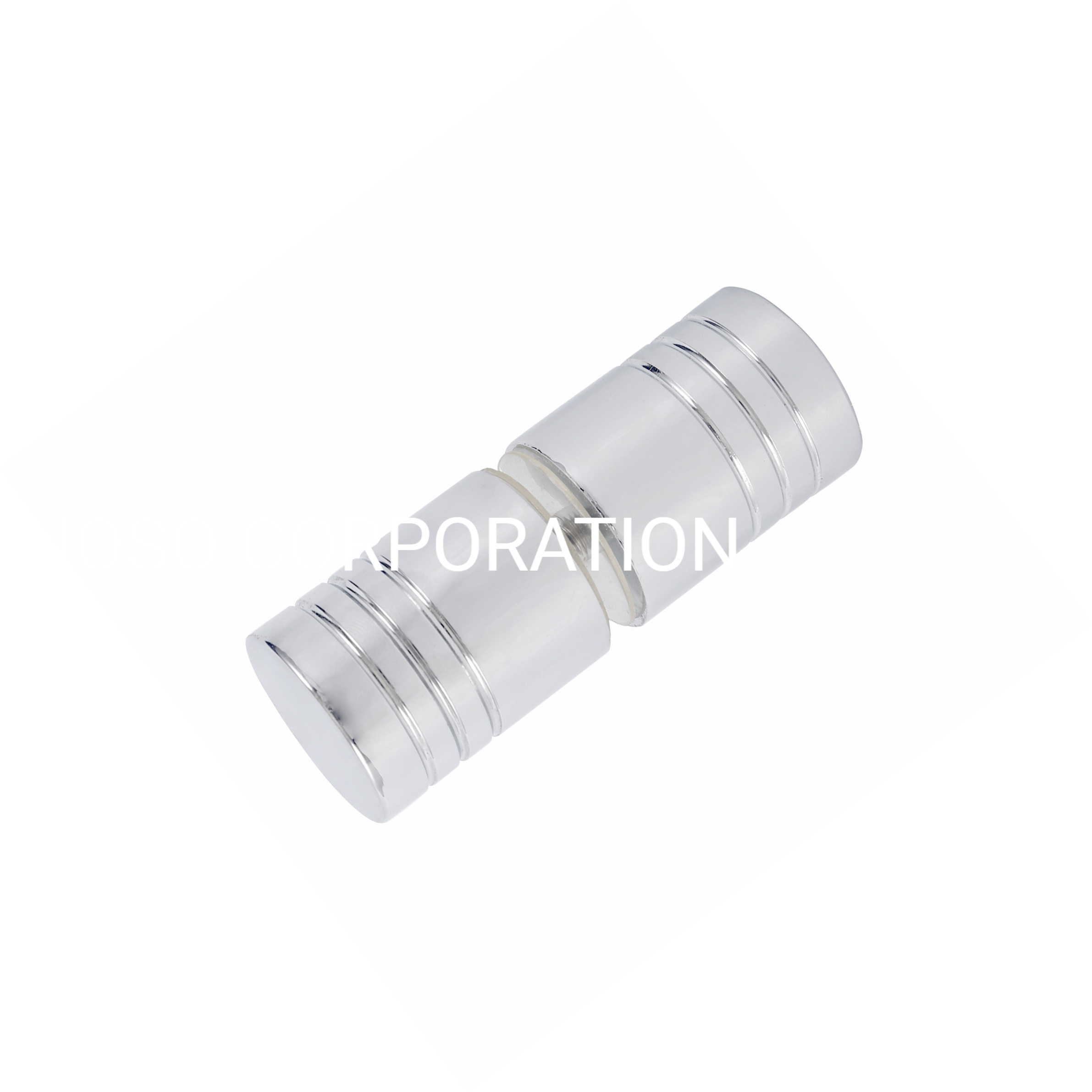 Maçaneta da porta de vidro de aço inoxidável de metal, maçaneta do banheiro, maçaneta do armário, maçaneta do guarda-roupa