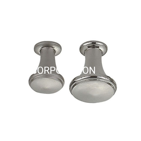 Botão liga de zinco da gaveta do botão da cozinha do punho do alojamento da forma de 15mm 20mm