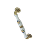 Forme o punho 300mm dourado e escovado liga de zinco da decoração de 250mm