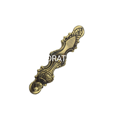 Liga de zinco de alta qualidade 120mm maçaneta da porta de móveis externos maçaneta do guarda-roupa