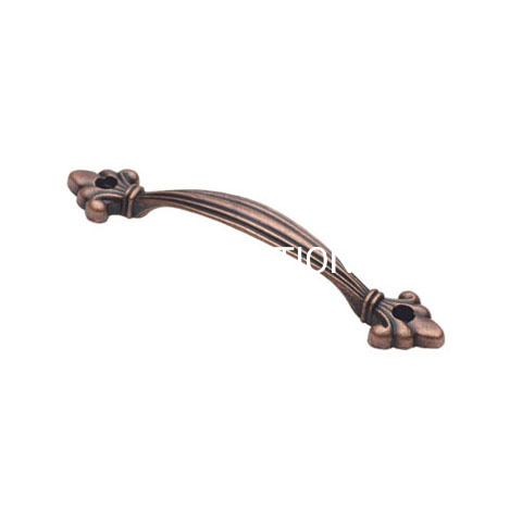 Fornecimento de fábrica 120mm clássico antigo cobre móveis puxar maçaneta da porta da cozinha