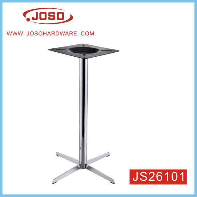 Base de mesa de metal quadrada para restaurante