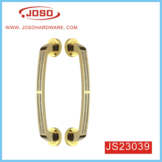 Simplicidade Aulic Noble elegante maçaneta de liga de zinco