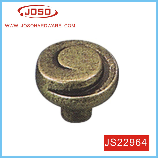 Botão de armário clássico, simples e resistente para gabinete