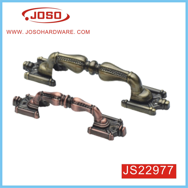 Maçaneta de porta de latão antigo europeu para porta de cozinha