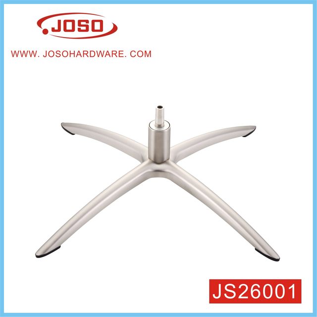 Peças de móveis para venda de fábrica em aço cromado perna da cadeira de 4 braços