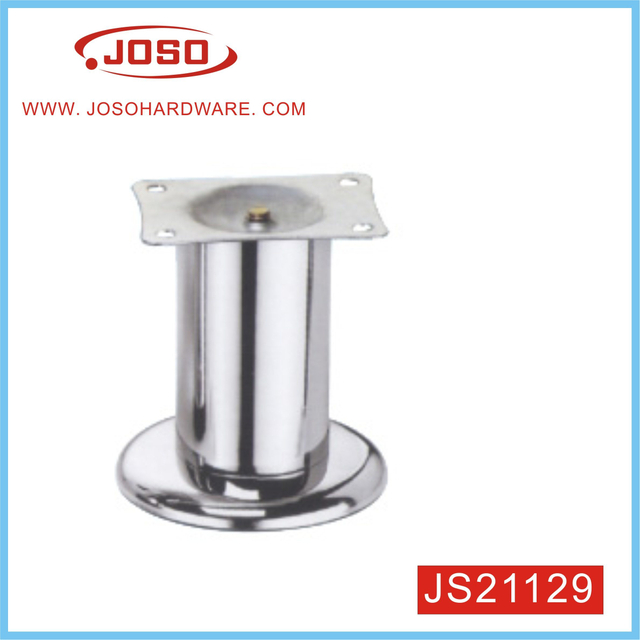 Perna de móveis cromados mate e cromados brilhantes para sofá