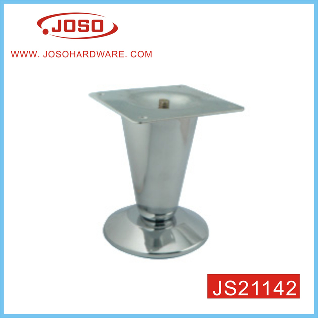 Hardware de móveis com flange quadrada em forma de cone para sofá
