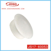 Tampa de parafuso de cogumelo de 16 mm de diâmetro branco de hardware para perna de mesa