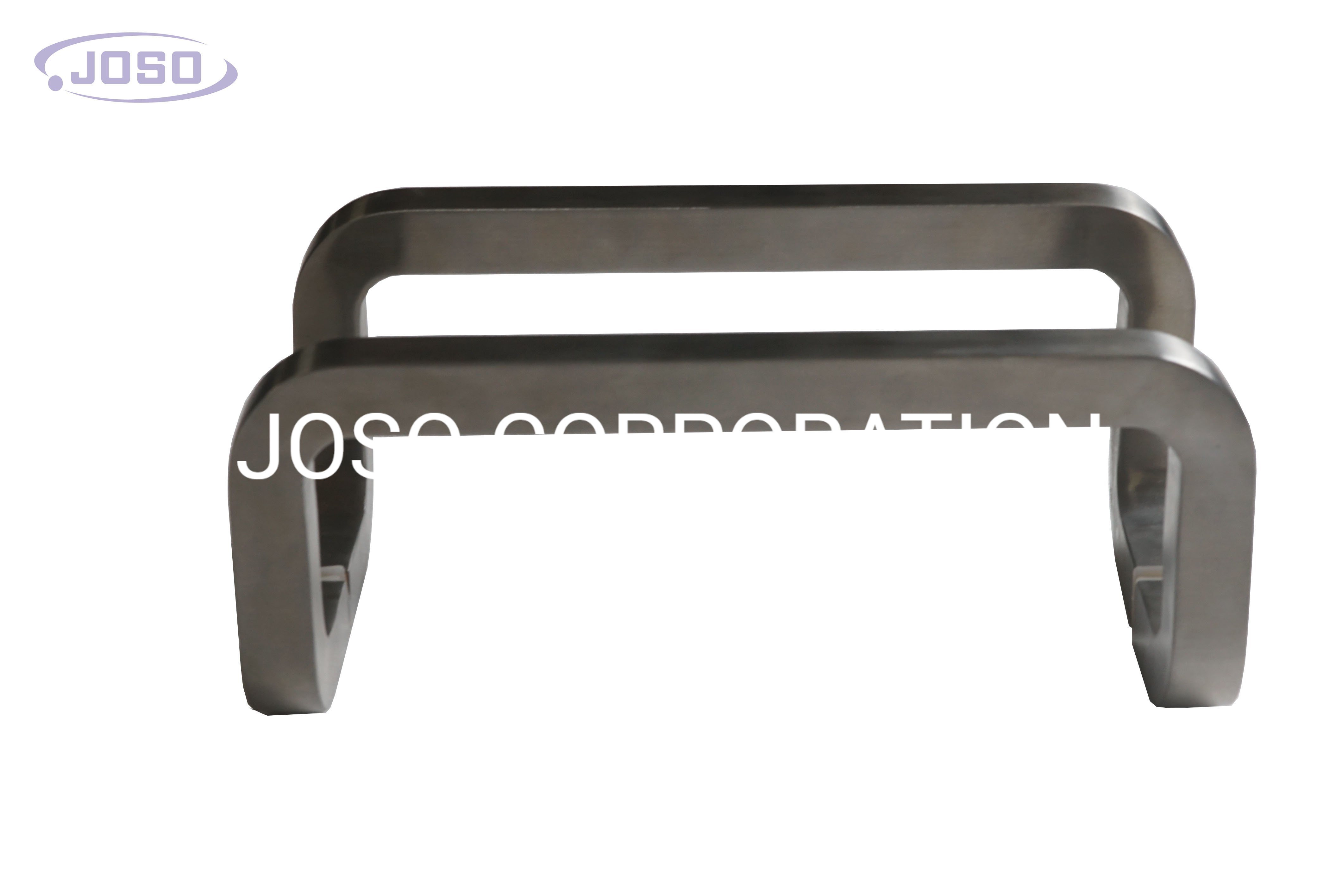 Maçaneta de porta de aço inoxidável com design simples e estilo fashion em forma de H para ferragens de móveis de porta de vidro