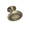 Punho liga de zinco da cozinha dos acessórios da porta do punho do cogumelo de 32mm