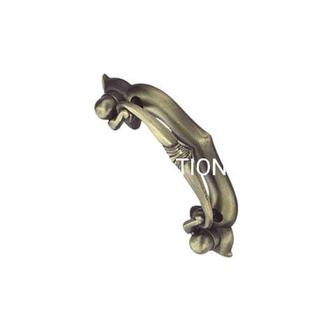 Puxador clássico da gaveta do hardware da casa dos acessórios da porta do punho da liga de zinco de 60mm