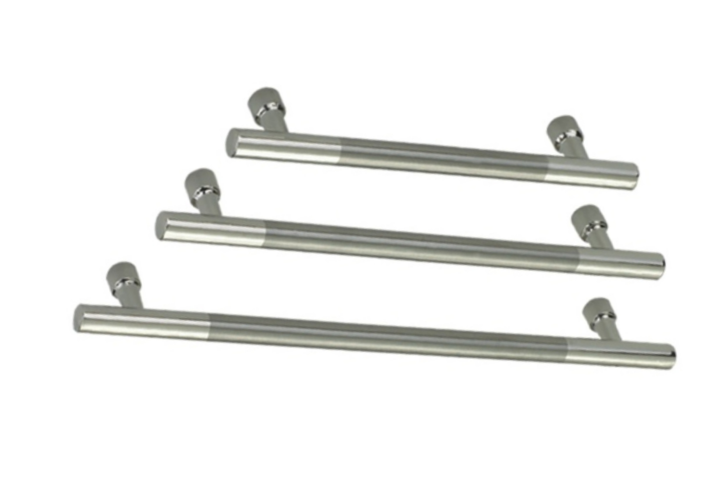 Punho sólido do punho do armário do punho da mobília da barra de aço inoxidável de T