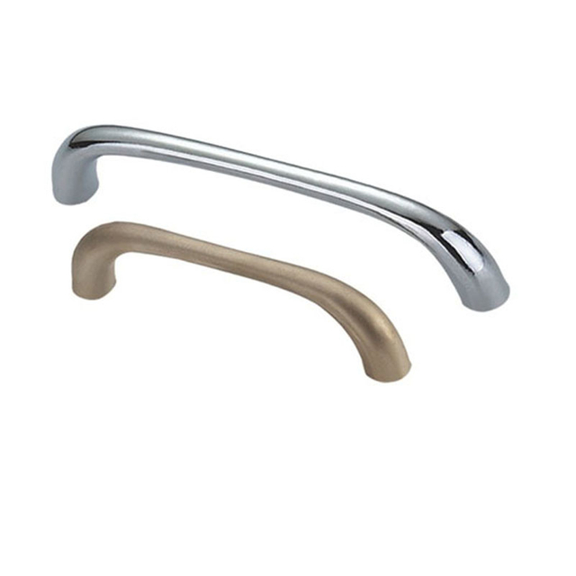 Fornecimento de fábrica de metal dourado 96mm alça de gaveta