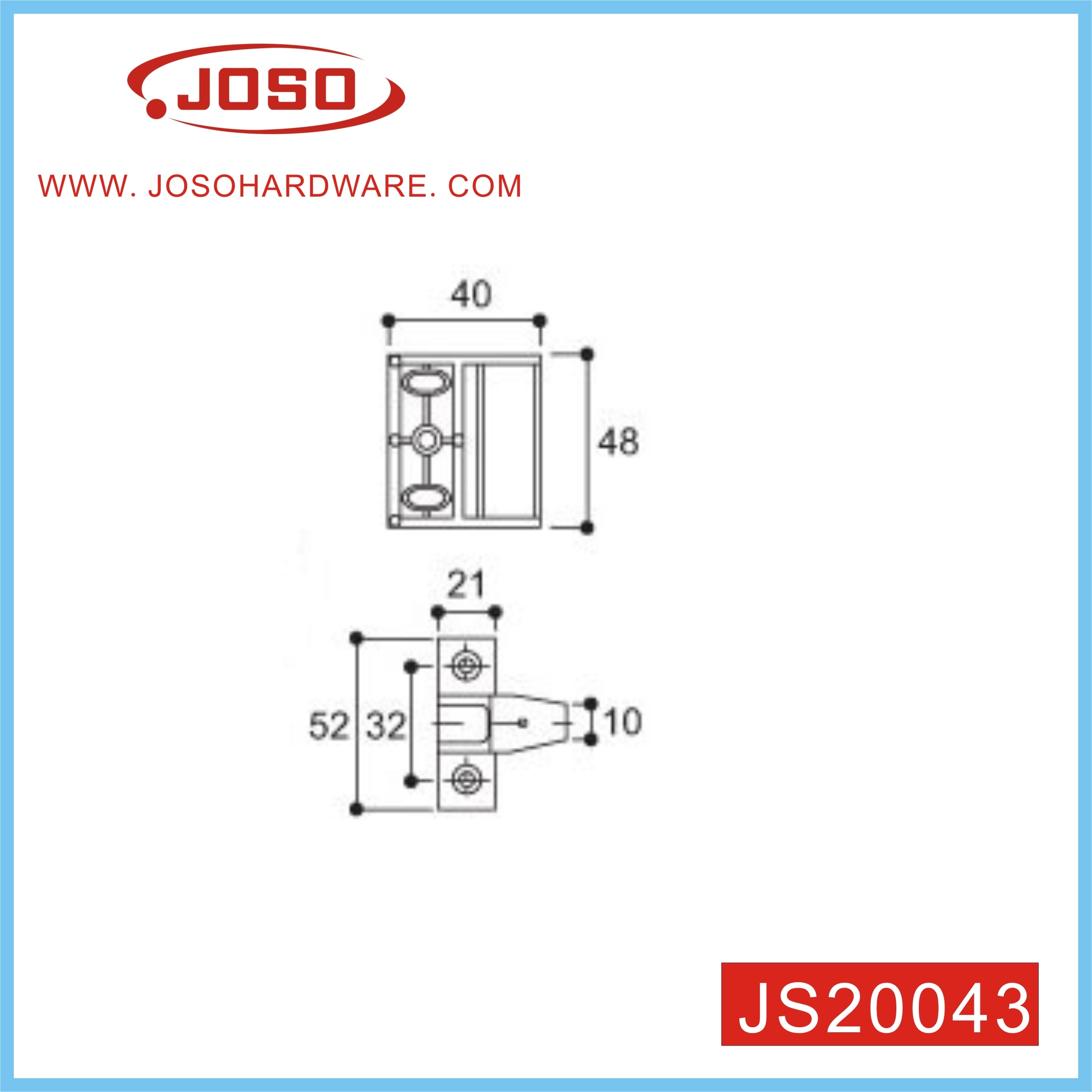 Encaixe suspenso de alta qualidade do conector do gabinete para placa