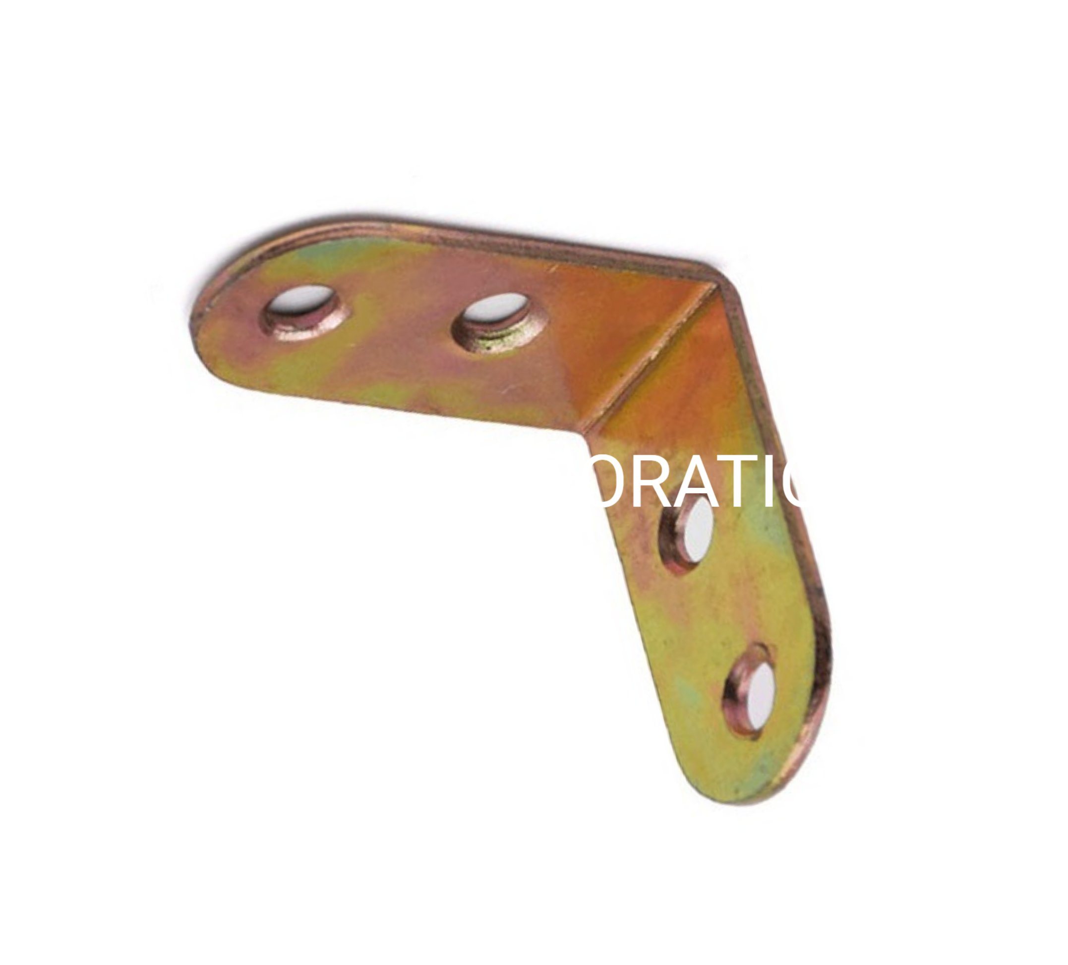 Fornecimento de fábrica Aço Amarelo Zincado Conector de canto Acessórios de cama para móveis