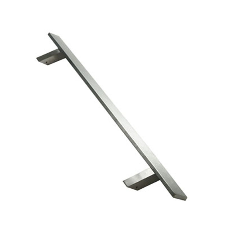Venda superior T Bar Puxador de porta de vidro Hardware para móveis Maçaneta de banheiro